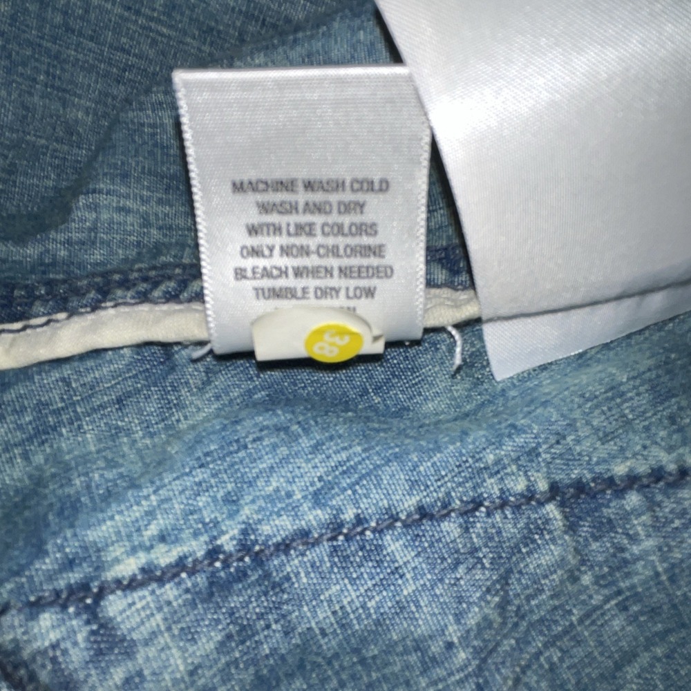Old Navy Denim Jean Jacket Lightweight 3X 100% Cotton Transitional Layer - Picture 5 of 8